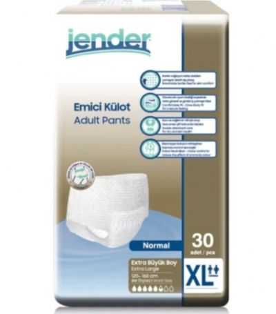 Jender Külotlu XLARGE Hasta Bezi 30`lu