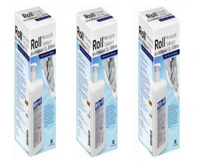 Roll  Antiseptik Solüsyon El ve Cilt Dezenfektanı 1000 ml ( 3 Adet )